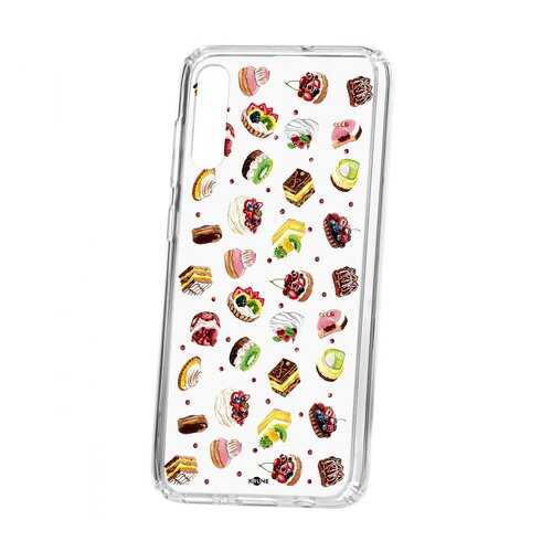 Чехол Kruche Samsung Galaxy A70 2019 Print Cake