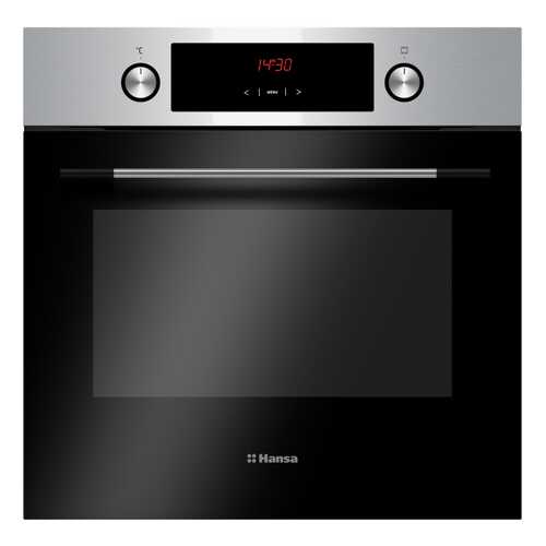 Встраиваемый электрический духовой шкаф Hansa BOEI68441 Silver/Black