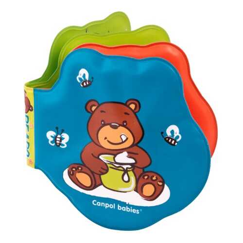 Мягкая книжка-пищалка для купания Медвежонок Canpol Babies