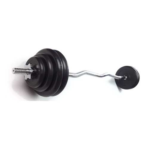 Штанга MB Barbell, гриф ez-образный 127 см, 35 кг, 25 мм