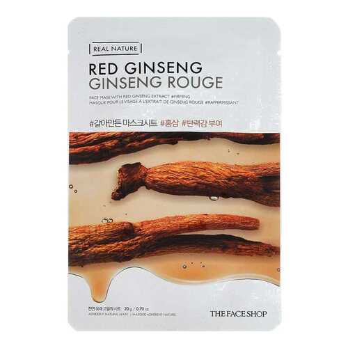 Маска для лица The Face Shop Real Nature Red Ginseng Face Mask 20 г