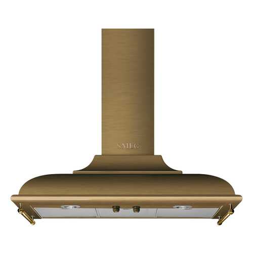 Вытяжка купольная Smeg KC19OTE Gold