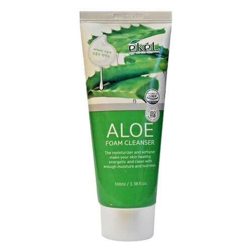 Пенка для умывания с экстрактом алоэ Ekel aloe foam cleanser 100 мл