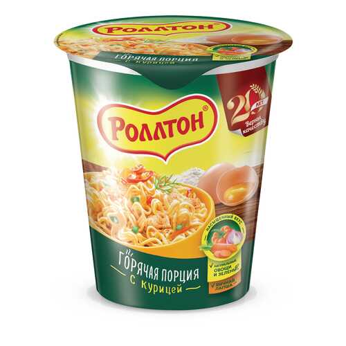 Лапша Роллтон с курицей 70 г