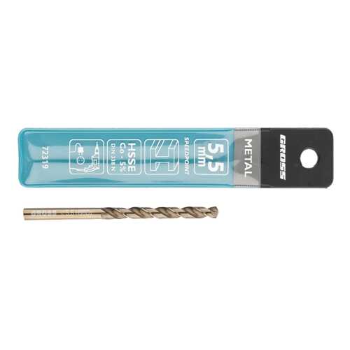 Сверло спиральное GROSS 72319