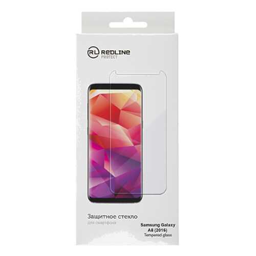 Защитное стекло для смартфона Red Line для Samsung Galaxy A8 (2016), tempered glass