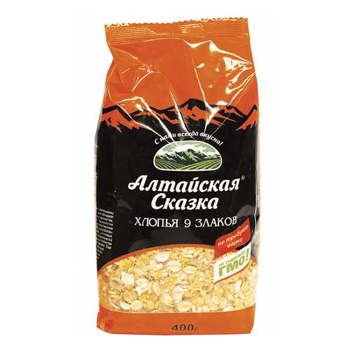 Хлопья Алтайская сказка 9 злаков 400 г