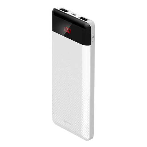 Аккумулятор Baseus Mini Cu Digital Display Power Bank 10000mAh White