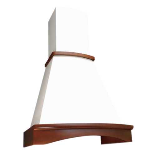 Вытяжка купольная Elikor Камин Грань 60П-650-П3Л White/Brown