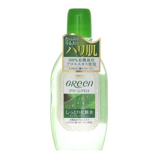 Увлажняющий лосьон для ухода за сухой кожей лица Meishoku Green Plus Aloe 170 мл