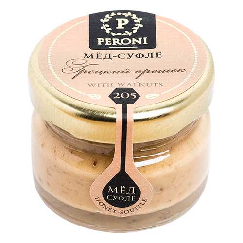Мед-суфле Peroni Honey грецкий орешек 30 г