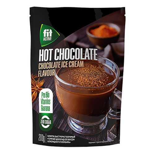 Горячий шоколад Fit Parad шоколадный пломбир низкокалорийный