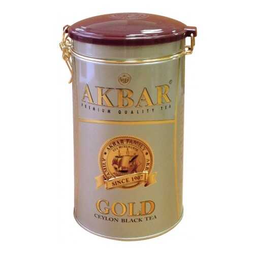 Чай черный листовой Akbar gold 450 г