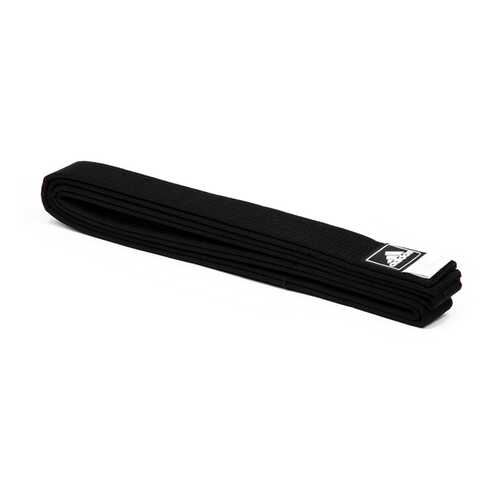 Пояс для тхэквондо Adidas Regular Master Black Belt черный, 280 см