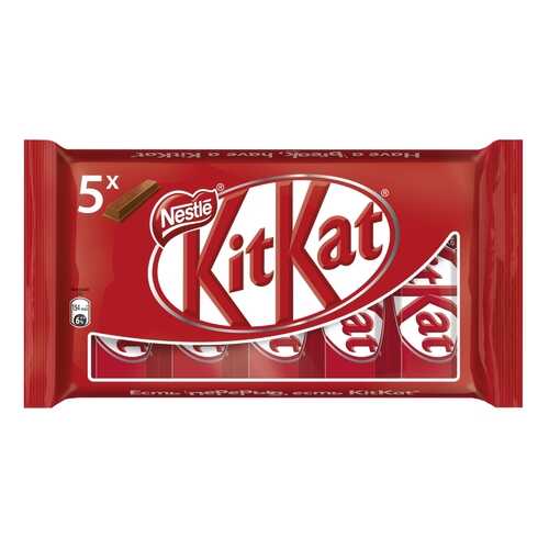 Батончик Nestle Kitkat шоколадный с хрустящей вафлей 29 г 5 штук