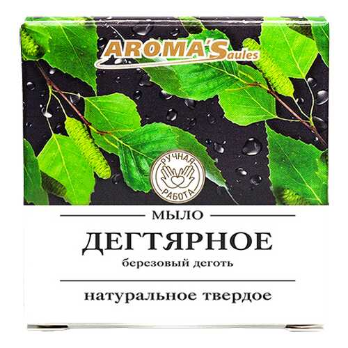 Мыло твердое натуральное Saules Sapnis Дегтярное (85 г)