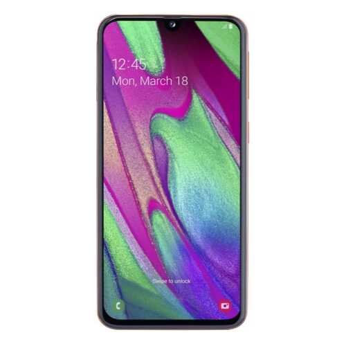 Смартфон Samsung Galaxy A40 (2019) 64Gb Red (SM-A405FM)