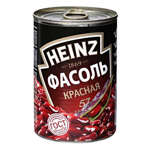 Фасоль Heinz красная в собственном соку 400г, ж/б Польша