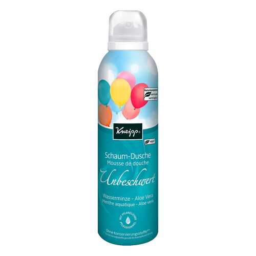 Ароматный мусс для душа Kneipp Воздушная легкость с Мятой водной и Алоэ вера
