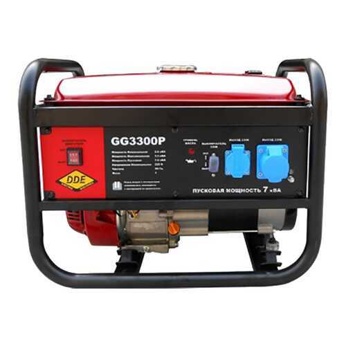 Бензиновый генератор DDE GG3300P