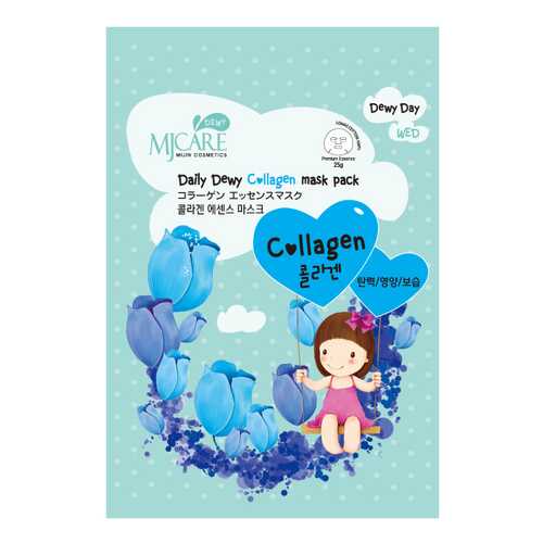 Маска для лица MJ CARE Daily Dewy Collagen Mask Pack 25 г