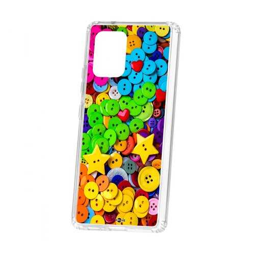 Чехол Samsung Galaxy S10 Lite Kruche Print Пуговки