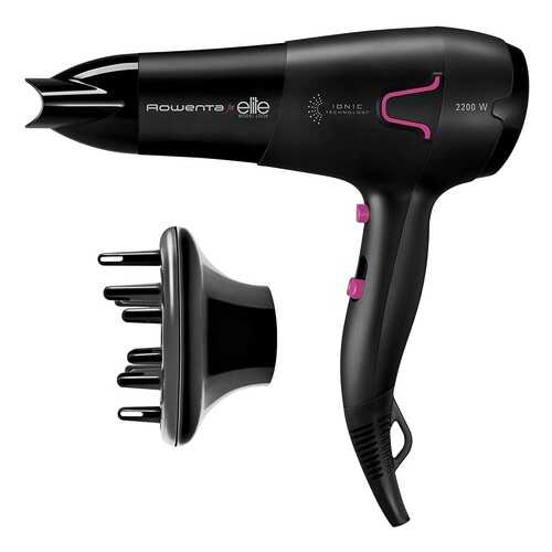 Фен Rowenta Power Pro Ionic CV5622F0 Black