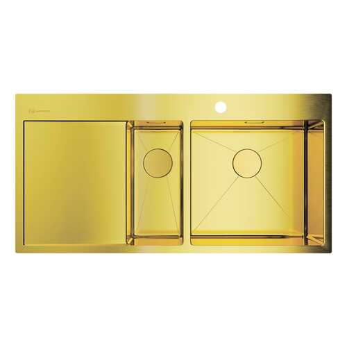 Мойка из нержавеющей стали Omoikiri Akisame 100-2-LG-R 4973090