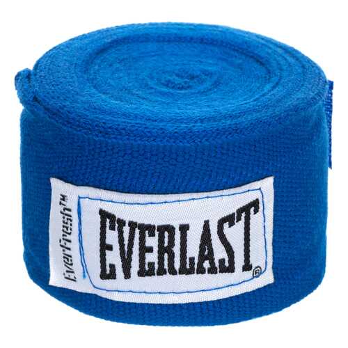 Бинт боксерский Everlast 4463BL, 2.5 м, эластик, синий