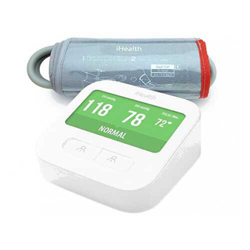 Тонометр iHealth Clear Wireless Blood Pressure Monitor SLRBPM1 (White)