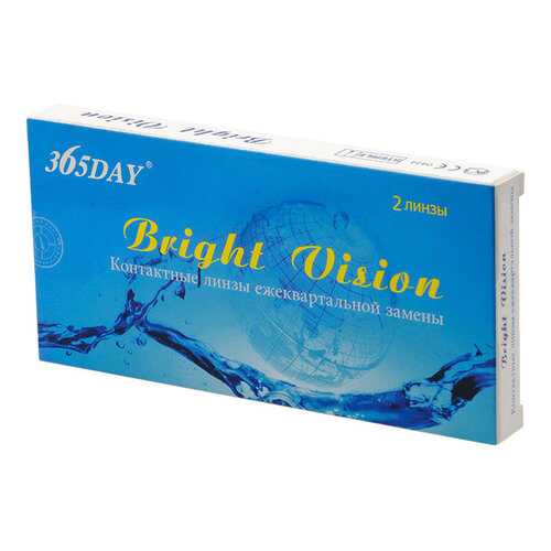 Контактные линзы 365Day Bright Vision 2 линзы R 8,6 -6,5