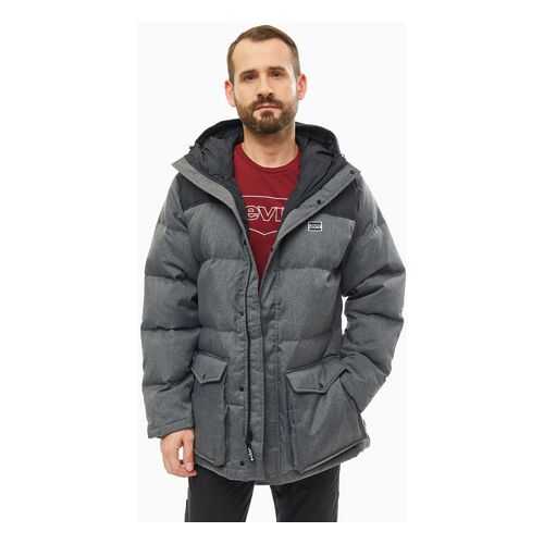 Пуховик мужской Levis 5658500070 серый S