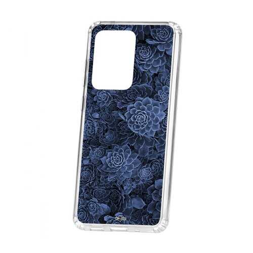 Чехол Kruche для Samsung Galaxy S20 Ultra Print Каменная роза