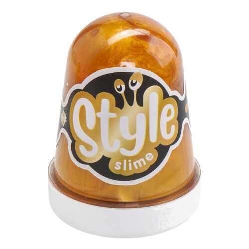 STYLE SLIME Золотой с ароматом банана, 130мл.