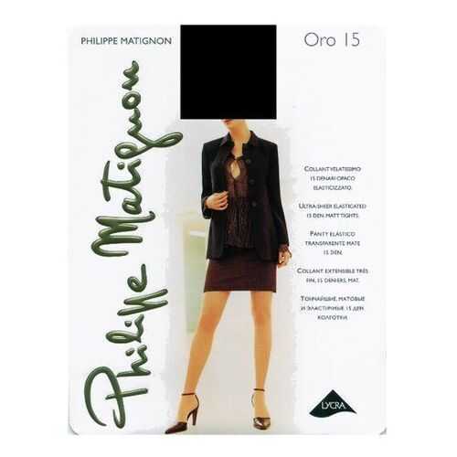 Колготки Philippe Matignon ORO 15 / Nero (Черный) / 3 (M)