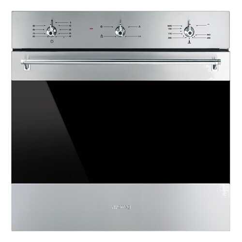 Встраиваемый газовый духовой шкаф Smeg SF6341GVX Silver