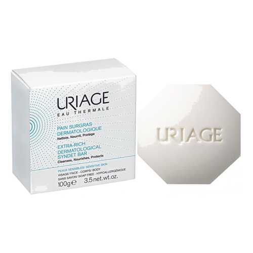 Косметическое мыло Uriage Extra-Rich Dermatological Syndet Bar 100 г