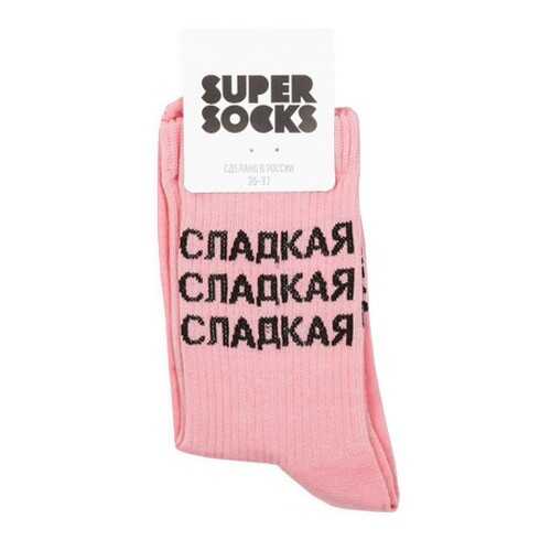 Носки женские Super Socks Sladkaya розовые 36-40
