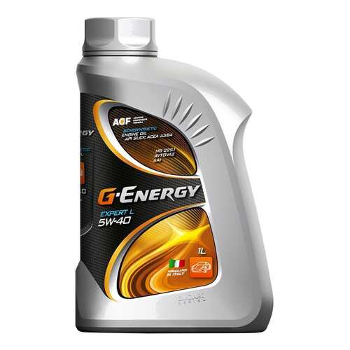Моторное масло Gazpromneft G-Energy Expert L 5W-40 1л