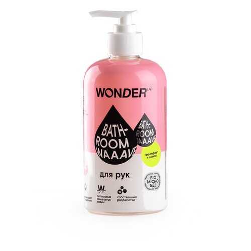 Гель для мытья рук Wonderlab Bathroom Waaave грейпфрут и лимон, 0.5 л
