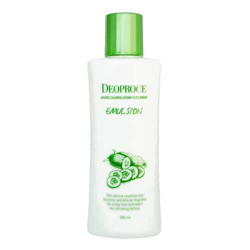 Эмульсия для лица Deoproce Hydro Calming Down Cucumber Emulsion 380 мл