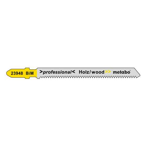 Пилка по дереву для лобзика metabo 623948000