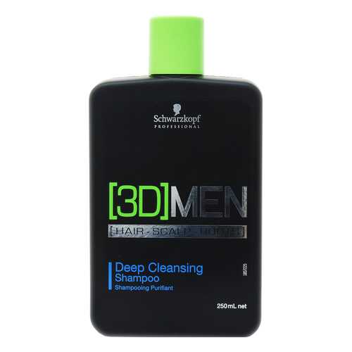 Шампунь для волос Schwarzkopf Professional 3D Men Deep Cleansing Shampoo 250 мл