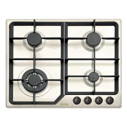 Встраиваемая варочная панель газовая Korting HG 630 CTSB Beige