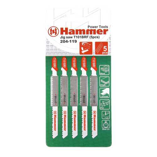 Пилка для лобзика Hammer Flex 204-119 JG WD (30558)