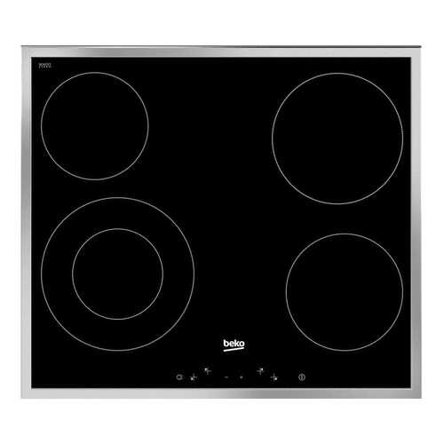 Встраиваемая варочная панель электрическая Beko HIC 64402 X Black