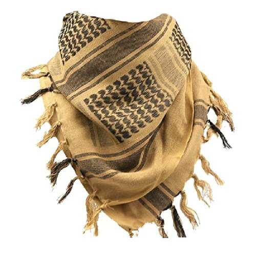 Шарф Куфия, tan/black, One Size