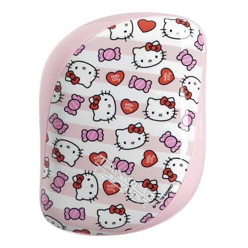 Расческа Tangle Teezer Compact Styler Hello Kitty Candy Stripes