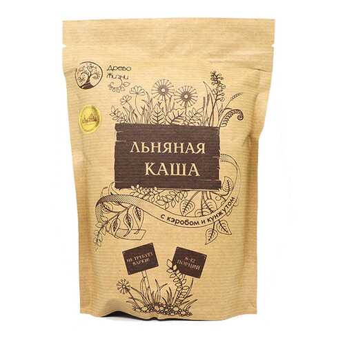Каша льняная с кэробом и кунжутом 400 г