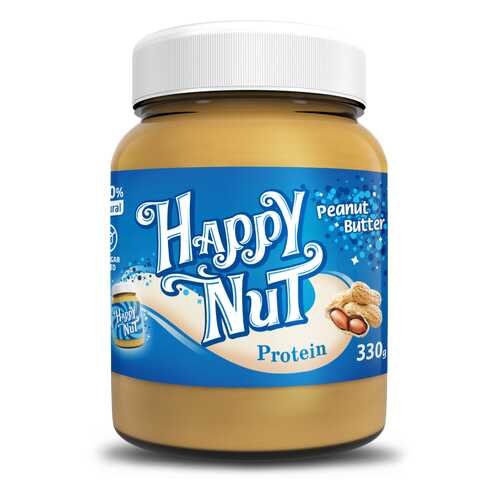 Арахисовая паста Happy Nut Protein с протеином 330 г